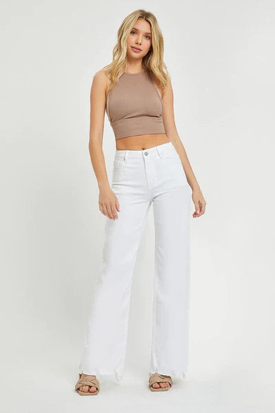 PEARL - RISEN WIDE LEG JEANS