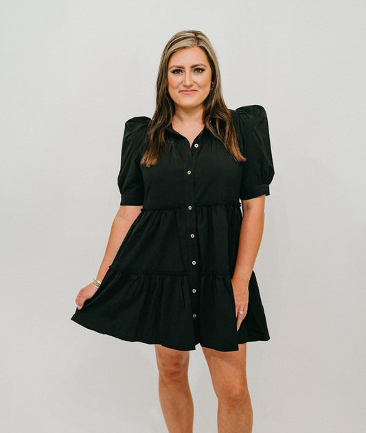 SIMPLY SOUTHERN - BLACK DRESS