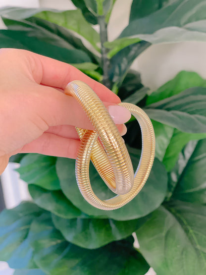 ALAYNA - GOLD BANGLE BRACELETS