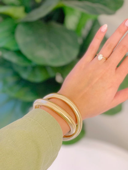 ALAYNA - GOLD BANGLE BRACELETS