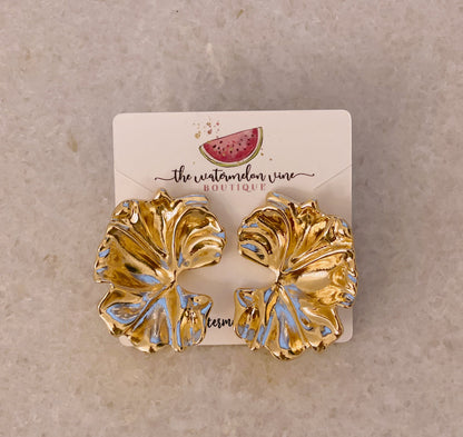 JUDITH - GOLD WING EARRINGS