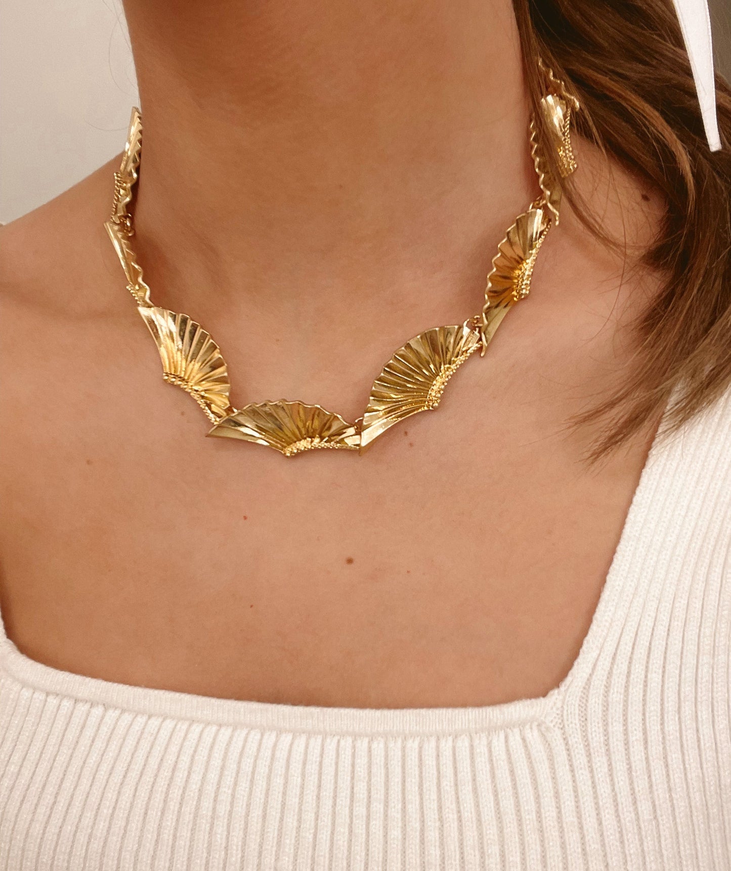 EZRA - GOLD WING NECKALCE