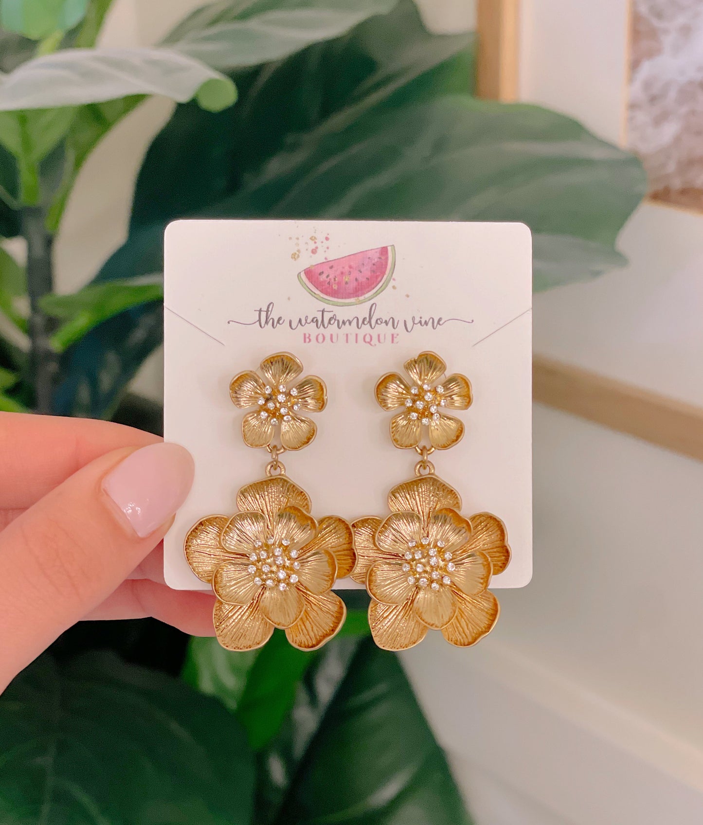 LEXIE - FLOWER EARRINGS