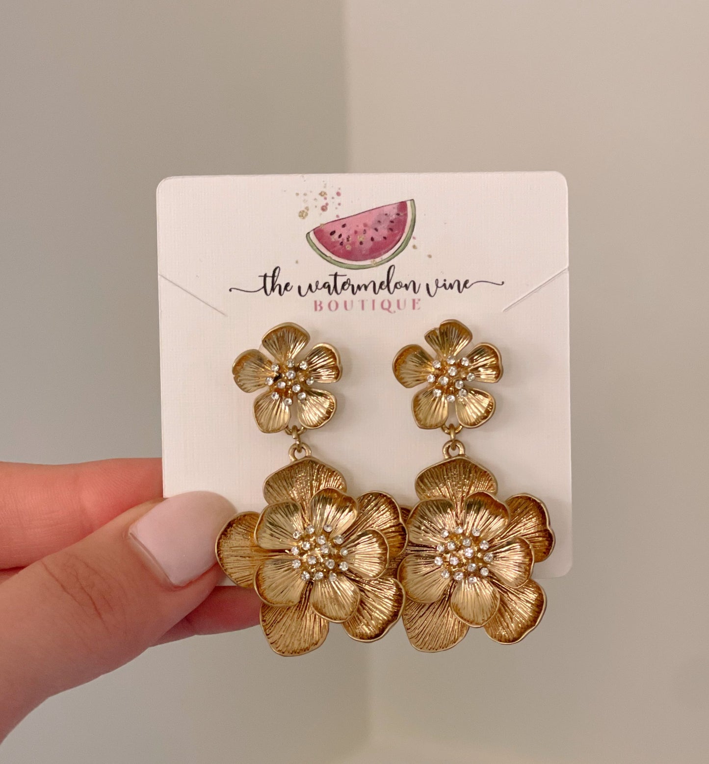 LEXIE - FLOWER EARRINGS