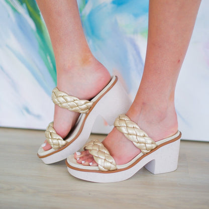 TESSA - BRAIDED HEELS