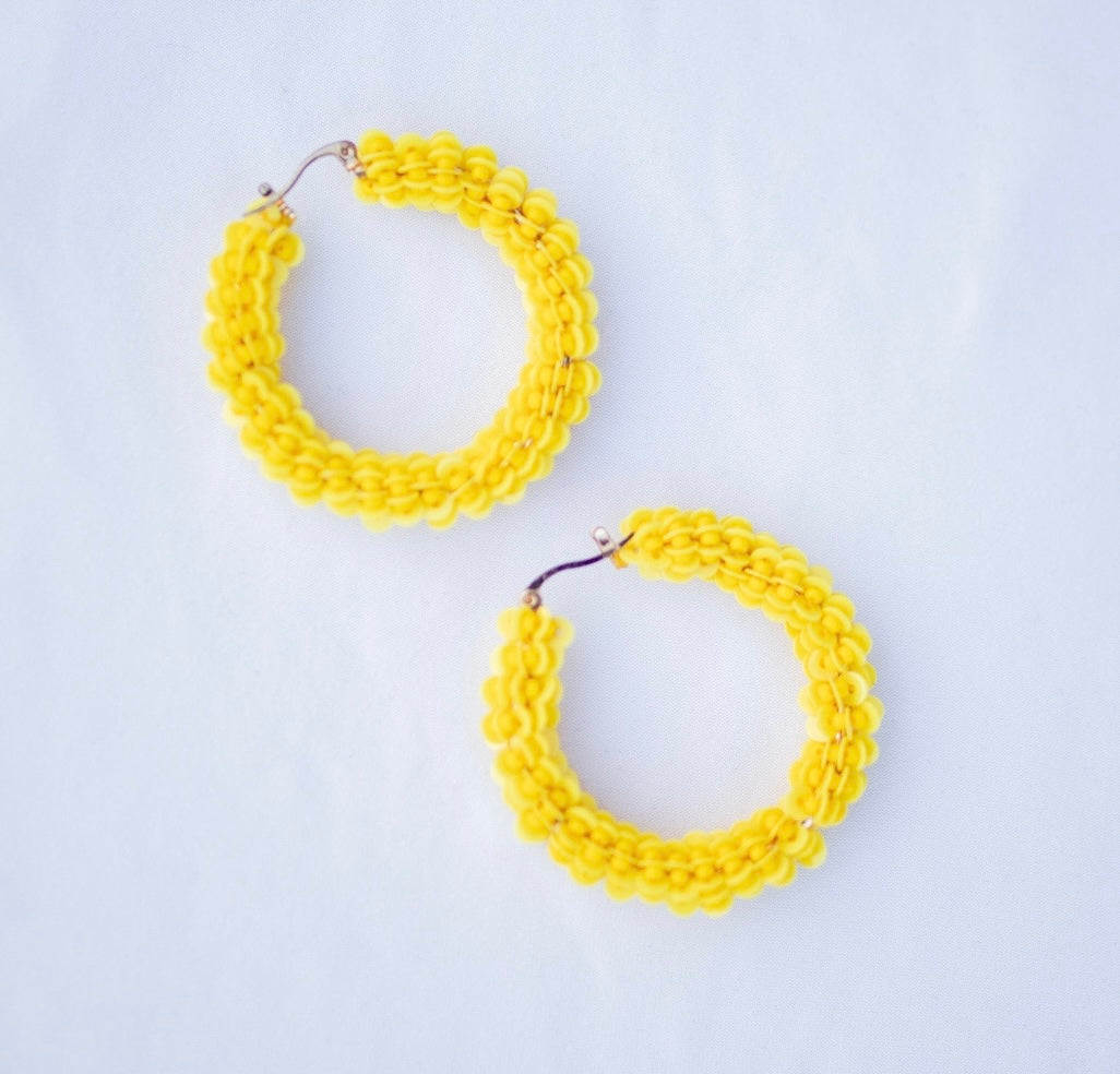 SUNNY - YELLOW HOOPS