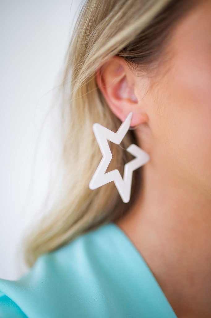 BELLA - STAR HOOPS