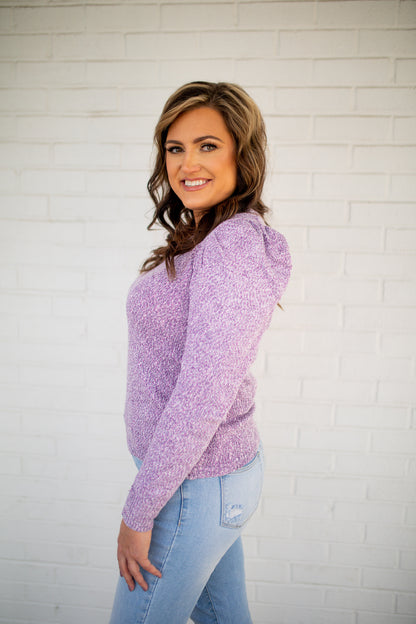 BEST DAY - PUFF SLEEVE SWEATER